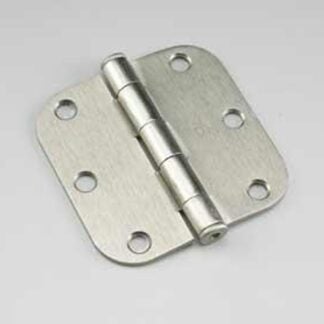 Onward 1820BCB Butt Hinge, 3 in H Frame Leaf, 3/32 in Thick Frame Leaf, Steel, Brushed Chrome, Removable Pin, 40 lb Sells in Quantity of 5