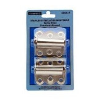 Onward 44SSR Spring Hinge, Stainless Steel, Non-Removable Pin