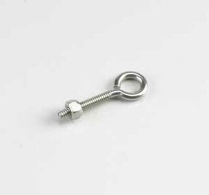 Onward 2128XBC Eye Bolt with Nut, 8 in OAL, 1/2 in Dia Eye, 300 lb Working Load, Steel, Zinc Sells in Quantity of 10