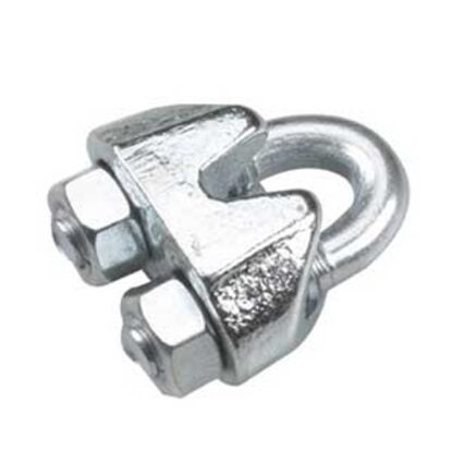 Onward 3024XB Wire Rope Clamp, 5/16 in Dia Cable, 20 mm L, Steel, Zinc Sells in Quantity of 10