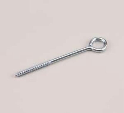 Onward 2153SSBC Eye Bolt with Lag Thread, 5/16 in Dia Eye, 175 lb Working Load, Stainless Steel, Stainless Steel Sells in Quantity of 10