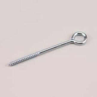 Onward 2152SSBC Eye Bolt with Lag Thread, 1/4 in Dia Eye, 120 lb Working Load, Stainless Steel, Stainless Steel Sells in Quantity of 10