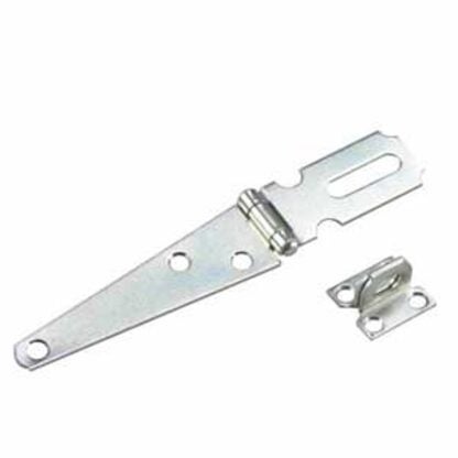 Onward 344XV Strap Hinge Hasp, 132.5 mm L, 27.8 mm W, Steel, Zinc