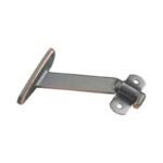 Onward 2284BCV Heavy-Duty Handrail Bracket, Aluminum, Brushed Chrome