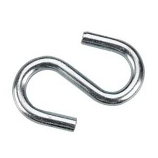 Onward 280XBC S-Hook, 296 lb Working Load, 9.5 mm Dia Wire, Metal, Zinc Sells in Quantity of 10