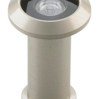 Onward 105SNR Door Viewer, 200 deg Viewing, 1-7/16 to 2-1/8 in Thick Door, Metal, Nickel/Satin