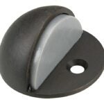 Onward 218ORBR Low-Profile Dome Door Stop, 1-25/32 in Dia Base, Metal, Oil-Rubbed Bronze