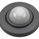 Onward 220ORBV Door Stop, 2-1/2 in Dia Base, 7/8 in Projection, Metal, Oil-Rubbed Bronze