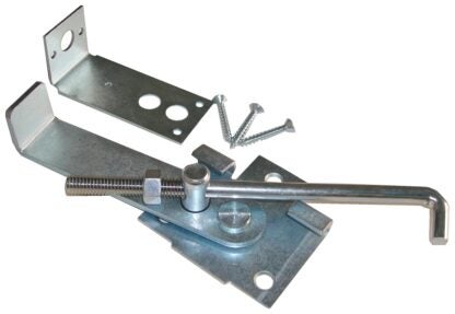 Onward 24651076XV Jamb Latch, Steel, Zinc