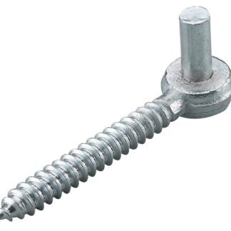 Onward 93158XBC Screw Hook, 5 in L, Steel, Zinc