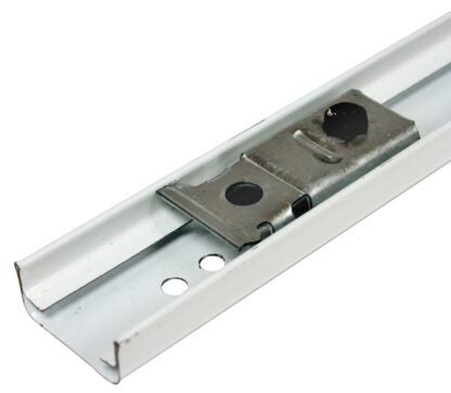 Onward 14360WBC Door Mechanism Track, Steel, 59-3/4 in L