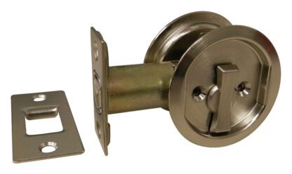 Onward 17RNB42R Pocket Door Pull, Steel, Brushed Nickel