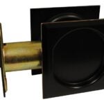 Onward 17RORB10R Pocket Door Pull, Steel, Oil-Rubbed Bronze