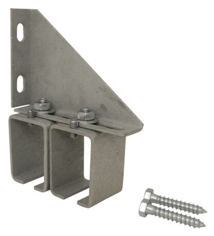 Onward 24651075GAV Double Box Rail Bracket, Adjustable, Galvanized Steel