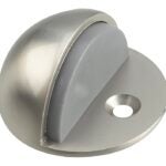 Onward 218NBR Low-Profile Dome Door Stop, Metal, Brushed Nickel