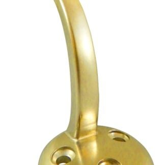 Onward 22820BV Long-Stem Handrail Bracket, Metal, Brass