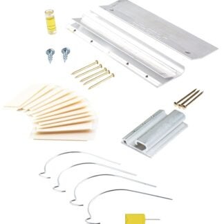 Onward 4592R Wall Saver Hanging Kit, Aluminum, Zinc, 31-Piece