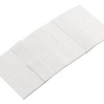 Onward 4532R Adhesive Pad, 1 in L, 1/2 in W, Polymer Backing, White