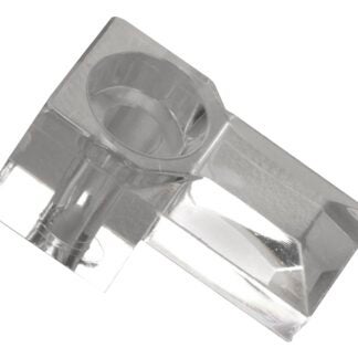 Onward 8PR Mirror Clip, Plastic, Clear, Door, Wall Mounting