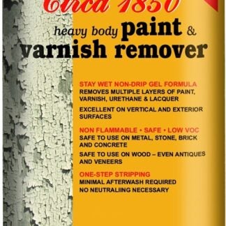 Circa 1850 180601 Paint and Varnish Remover, Liquid, Clear/White, 1 qt