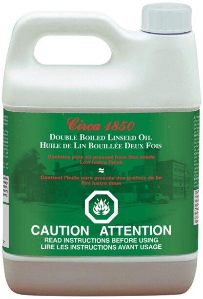 Circa 1850 214701 Double Boiled Linseed Oil, 946 mL