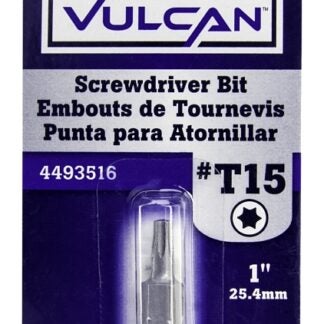 Vulcan 307321OR Screwdriver Bit, Hex Shank, S2 Chrome Molybdenum Steel