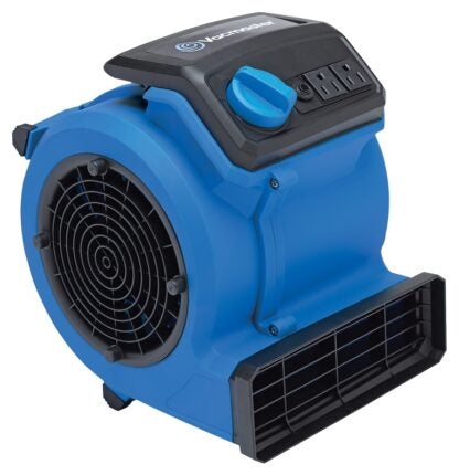 Vacmaster AM201 0101 Air Mover, 120 V, 550 cfm Air, Polypropylene