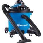 Vacmaster VBVA1010PF Vacuum Cleaner, 10 gal, 106 cfm Air, Standard Cartridge, 4 hp, 120 V, Blue