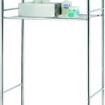 Simple Spaces TS16C0-CH Bathroom Shelf, 15 lb Each Shelf Max Weight Capacity, 3-Shelf, Steel, Polished Chrome