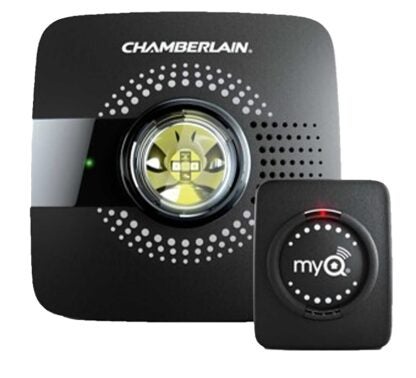 Chamberlain MYQ-G0301C Smart Garage Hub, 120 V, Wi-Fi, Wireless, Black