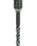 Task T75005 Rotary Hammer Drill Bit, 3/16 in Dia, 8 in OAL, 2-Flute, SDS Plus Shank