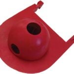 Korky 3010FR Toilet Flapper, Specifications: 3 in Size, Rubber, Red