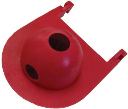 Korky 3010FR Toilet Flapper, Specifications: 3 in Size, Rubber, Red