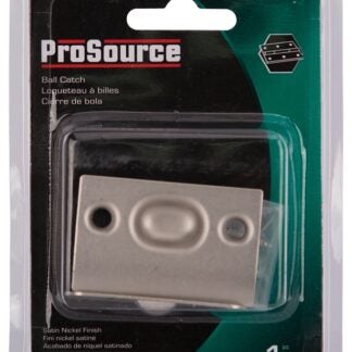 ProSource CB-04CSN-PS Ball Catch, Brass, Satin Nickel, Satin Nickel