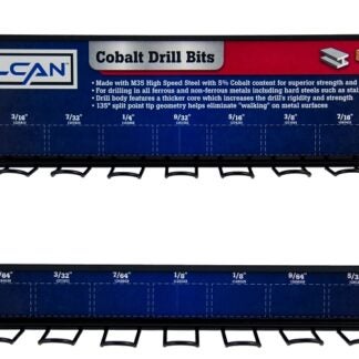 Vulcan 994890 Drill Bit Rack, Cobalt