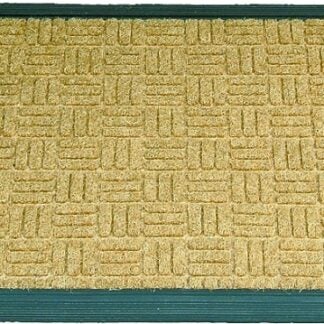 Simple Spaces 06ABSHE-09-3L18 Door Mat, 30 in L, 18 in W, Non-Woven Surface