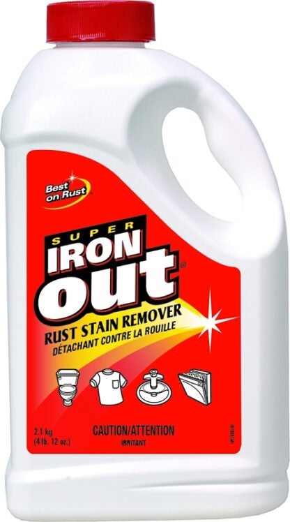 Iron OUT C-IO65N Rust and Stain Remover, 2.1 kg, Powder, Mint Sells in Quantity of 6