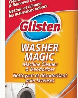 Glisten C-WM0612N Washing Machine Cleaner and Deodorizer, 12 oz Bottle, Liquid, Floral Sells in Quantity of 6