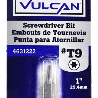 Vulcan 307161OR Screwdriver Bit, Hex Shank, S2 Chrome Molybdenum Steel