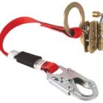 Safety Works FP15130 Rope Grab, 132 to 352 lb, 30 in L Line, Polyester Line, Snap Harness Hook