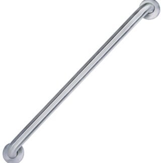 Boston Harbor SG01-01&0130 Grab Bar, 30 in L Bar, Stainless Steel, Wall Mounted Mounting