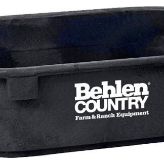 Behlen Country 52120605IFA Stock Tank, 60 gal Capacity, Foam/Rigid Poly, Black