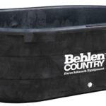 Behlen Country 52123005IFA Stock Tank, 300 gal Capacity, Foam/Rigid Poly, Black