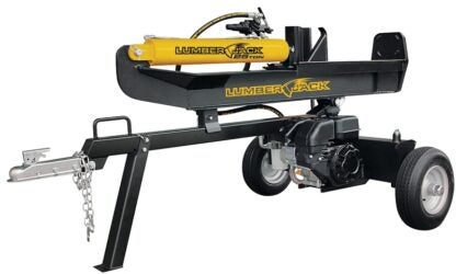 Lumber Jack YTL-014-274 Log Splitter, Gasoline Engine, 25 ton Splitting, Max length 26 in Log