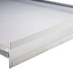 Loxcreen MD36241 Countertop Sneeze Guard, Acrylic/Aluminum, Clear