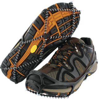 Yaktrax Walk Series 8001 L Shoe Traction Device, Unisex, L, Spikeless, Black