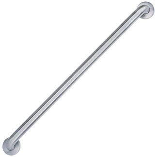 Boston Harbor SG01-01&0132 Safety Grab Bar, 32 in L Bar, Stainless Steel, Wall Mounted Mounting