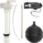 ProSource 24451-3L Economy Toilet Tank Repair Kit, 1 Set-Piece, Black/White