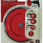 Diablo DCD050KITD01G Sanding Disc Kit, 5 in Dia, 40, 80, 120 Grit, Ceramic Abrasive