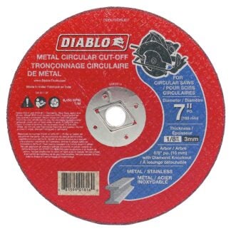 DISC CUT-OFF METAL 7X1/8X5/8IN Sells in Quantity of 10